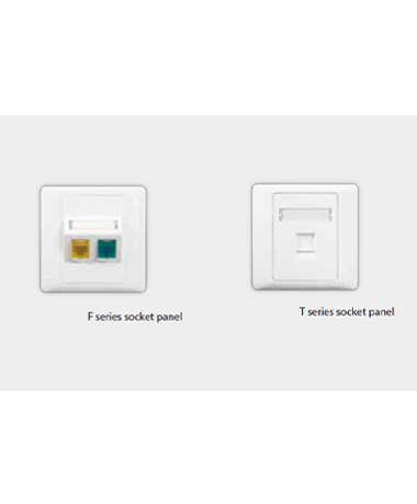 F series, T series socket panel